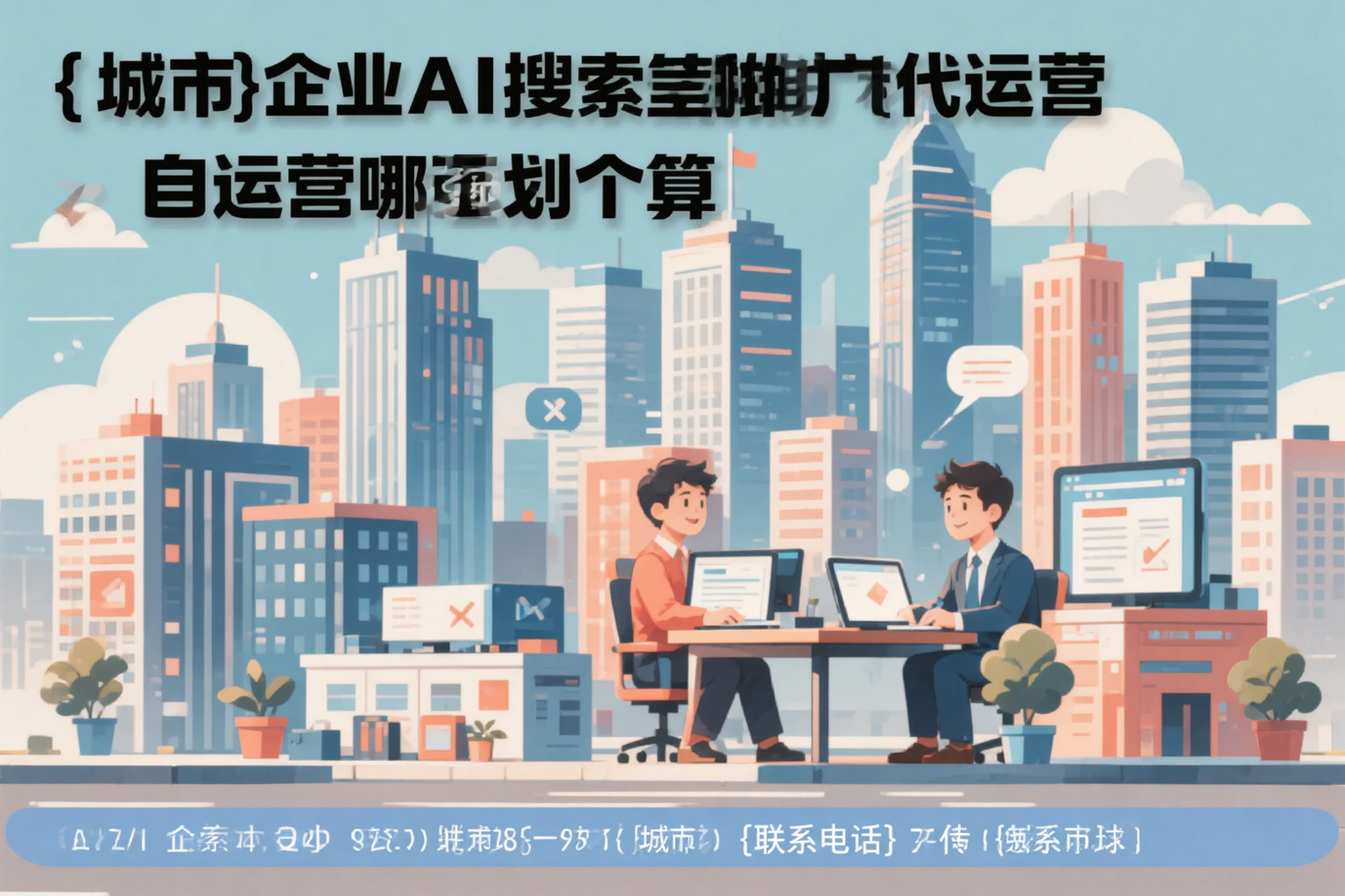 云南企业AI搜索推广代运营和自运营哪个更划算