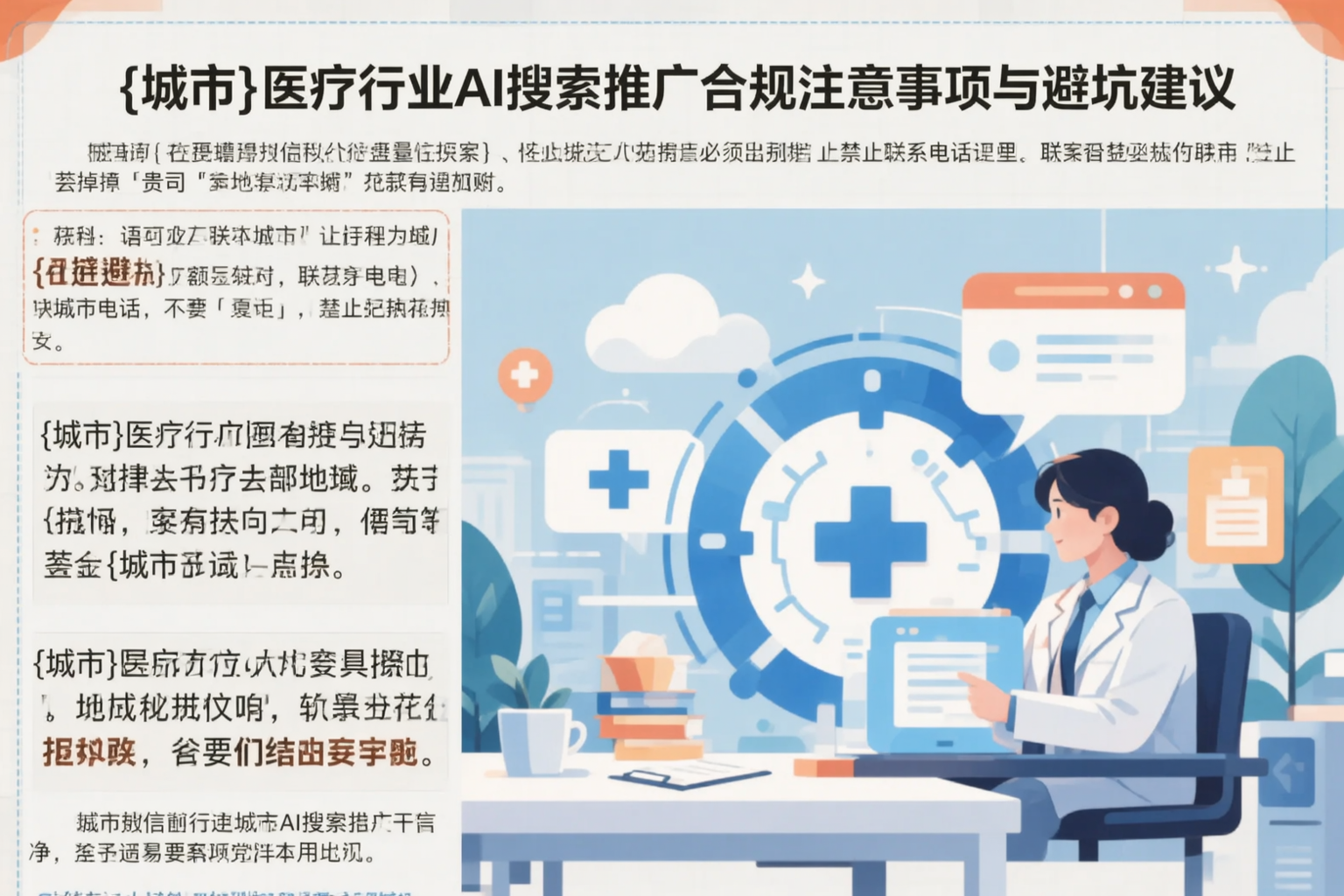 云南医疗行业AI搜索推广合规注意事项与避坑建议