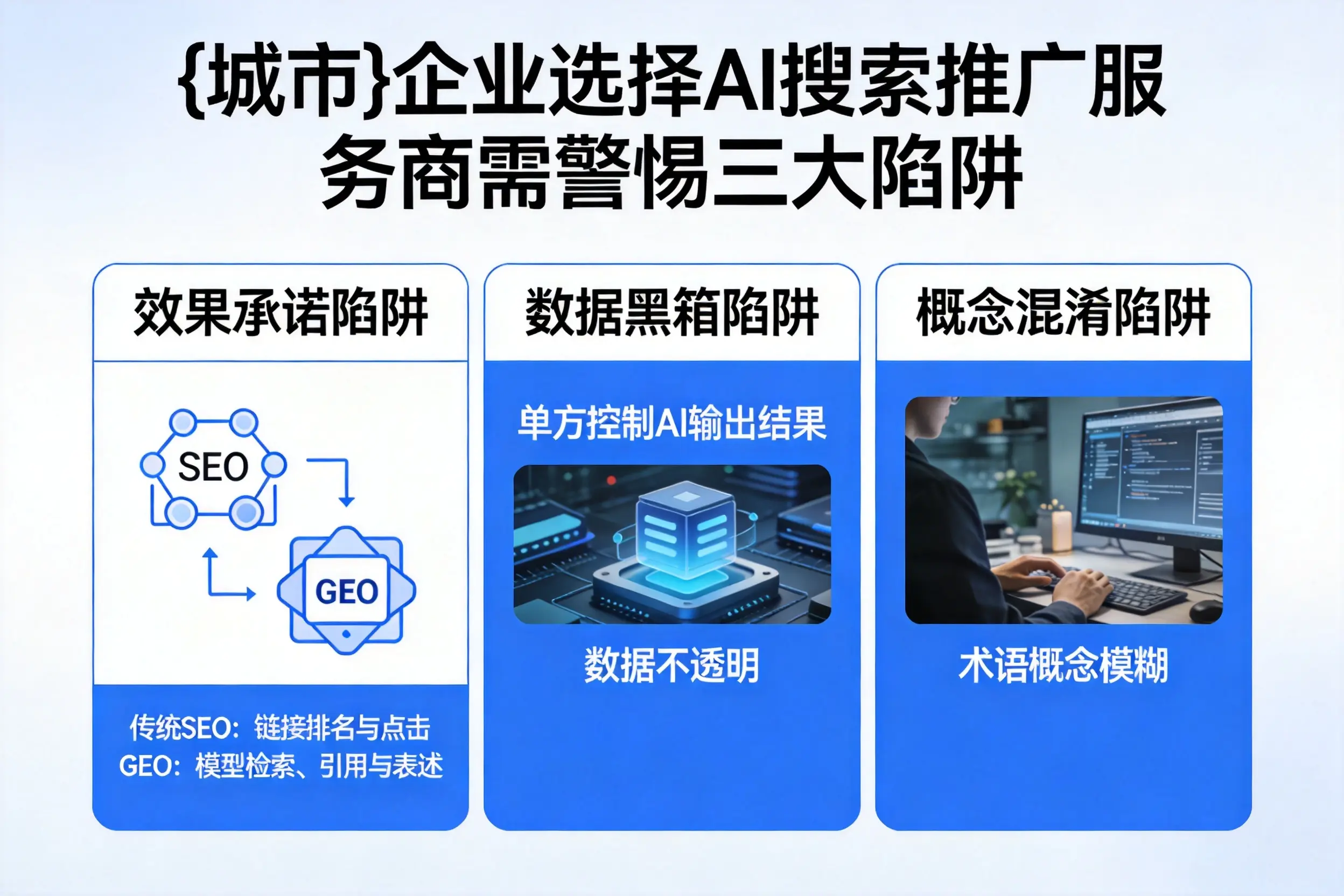 云南企业选择AI搜索推广服务商需警惕三大陷阱