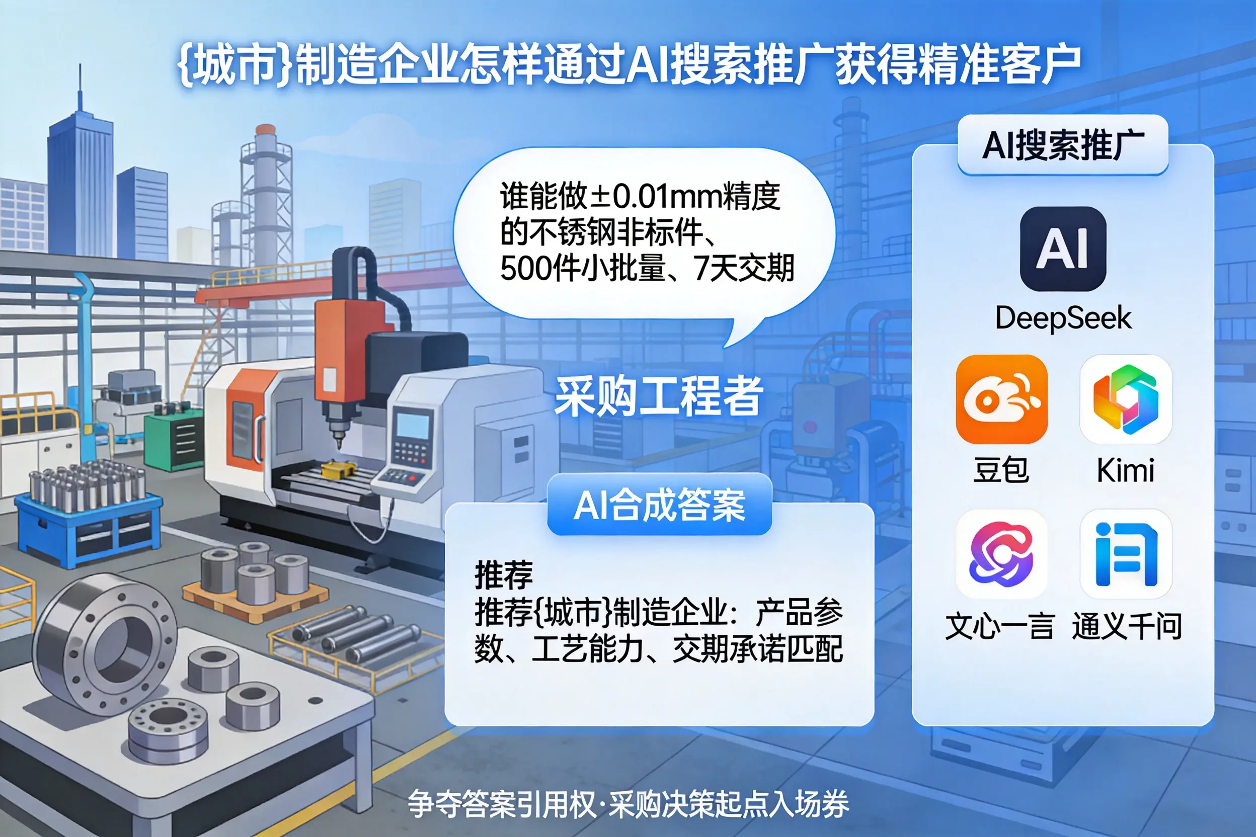 云南制造企业怎样通过AI搜索推广获得精准客户