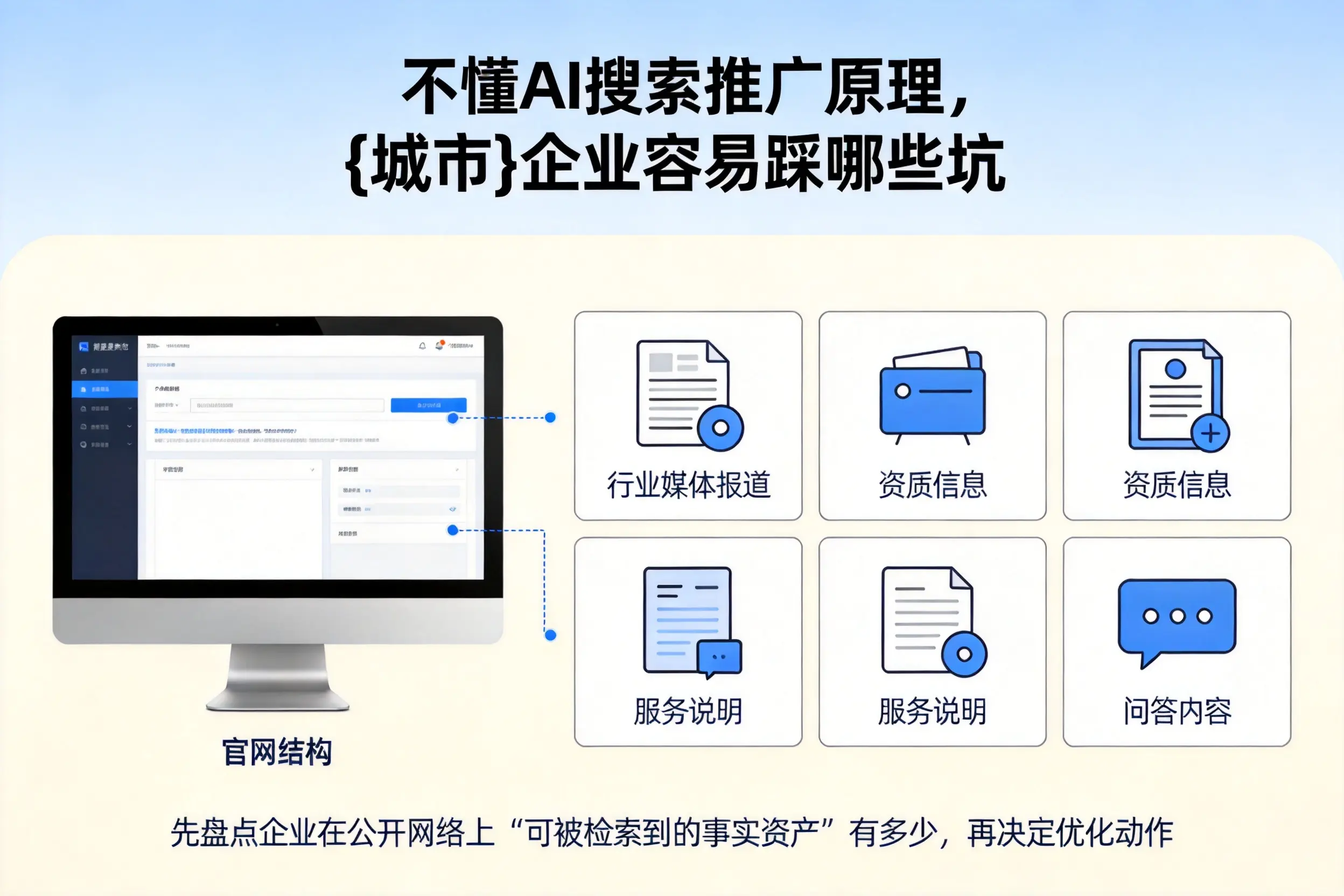 不懂AI搜索推广原理,云南企业容易踩哪些坑