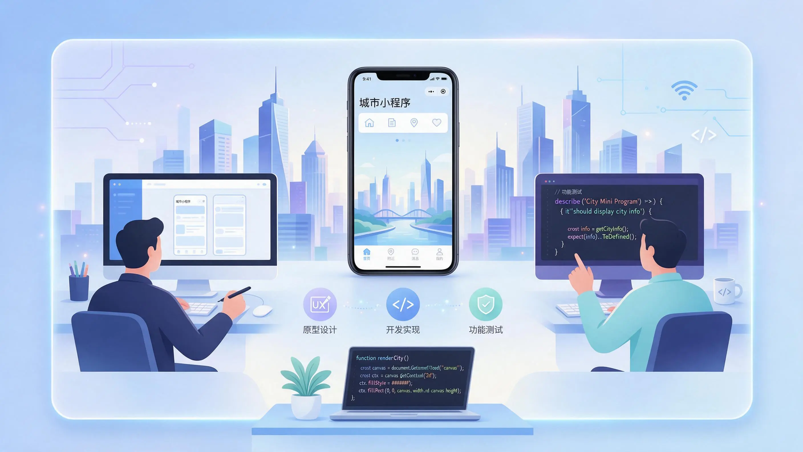 云南小程序开发实用教程：从原型设计到功能测试的方法论