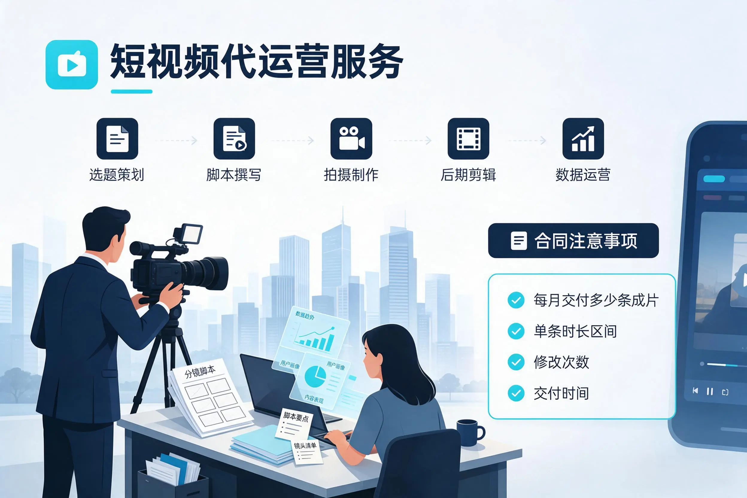 短视频代运营包含哪些服务？云南企业常见问题科普