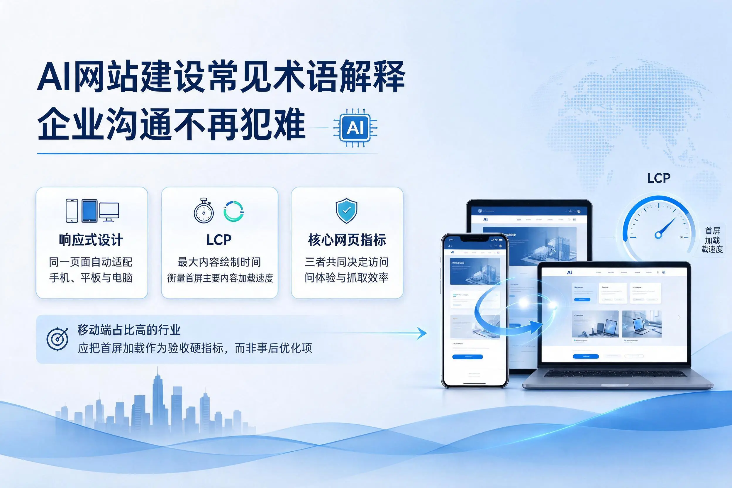 AI网站建设常见术语解释,云南企业沟通不再犯难