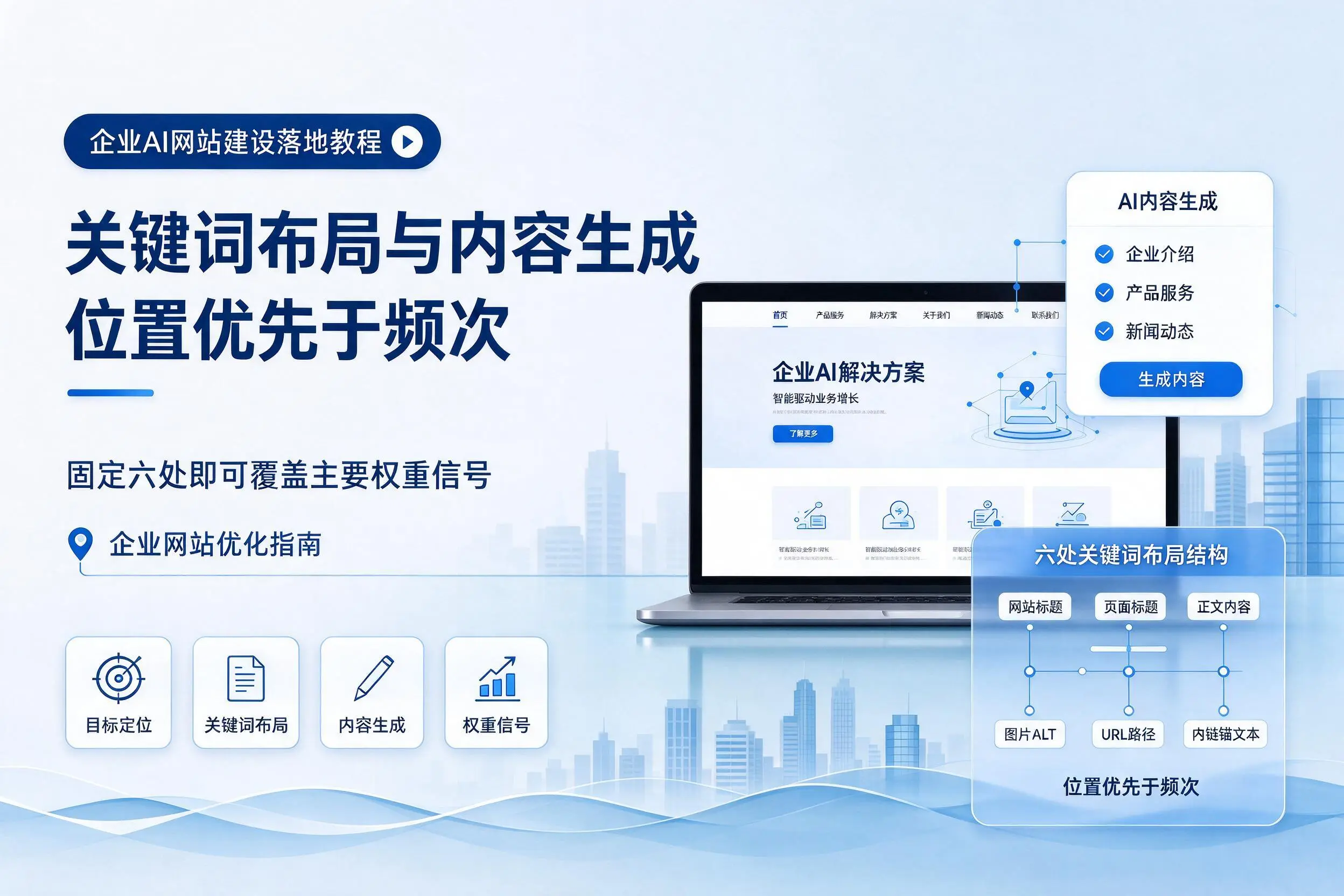 云南企业AI网站建设落地教程：关键词布局与内容生成