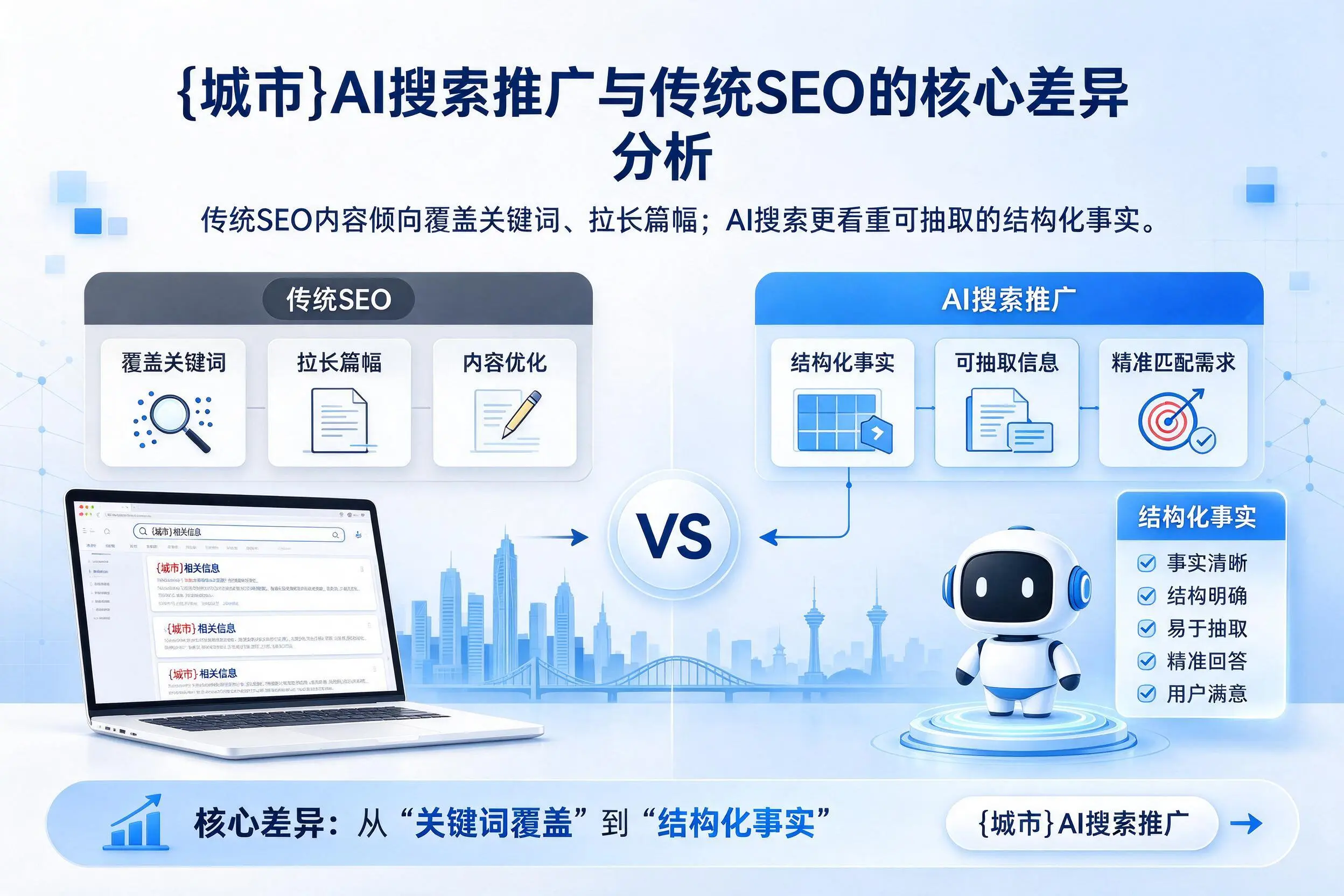 云南AI搜索推广与传统SEO的核心差异分析